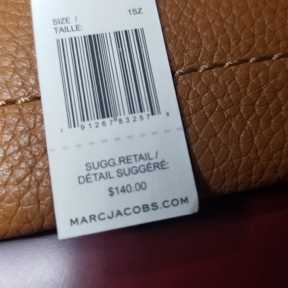 Marc Jacobs Empire City Leather Wristlet NWT